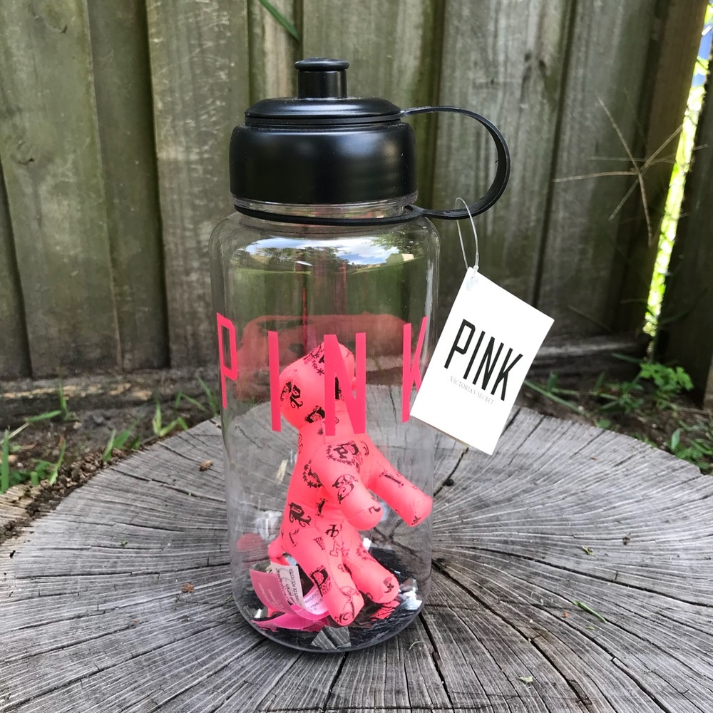 Victoria’s Secret Pink | Water Bottle and Mini Dog